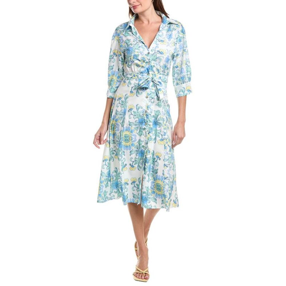 Ipponelli Womens  Long Sleeve Midi Dress